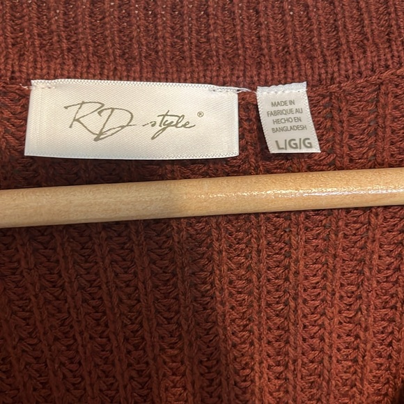 New RD Style chestnut sweater - Picture 5 of 5